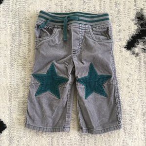 Baby Boden Corduroy Patch Pants, 6-12m